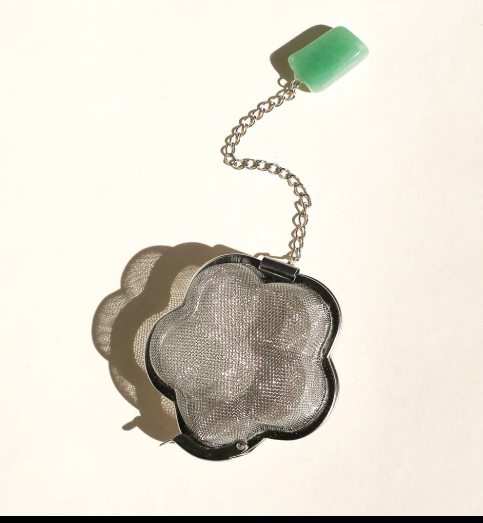 Divine Balance Co. - Wholesale Tea Strainer/Infuser - Daisy Crystal Tea Infuser