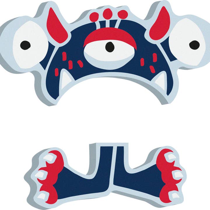 Mostro Lettera Al per lettere ABC per la vendita all'ingrosso da parte di small foot