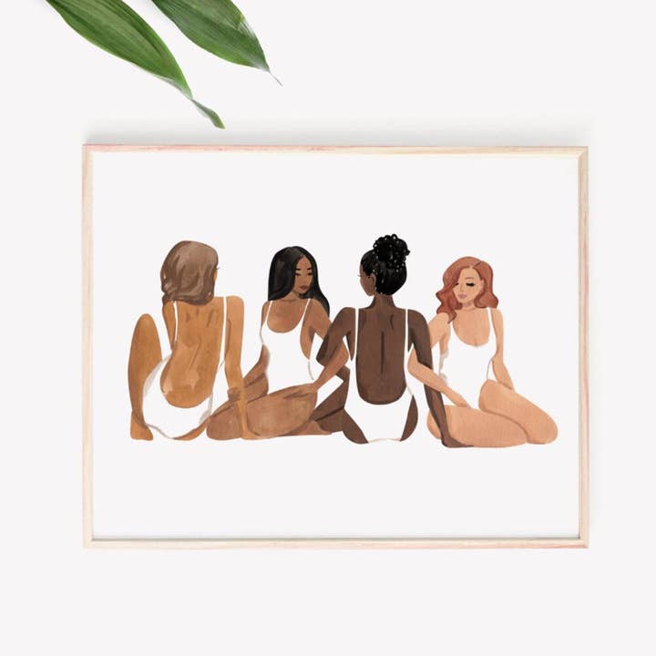 Together Art Print pour la vente par Sabina Fenn