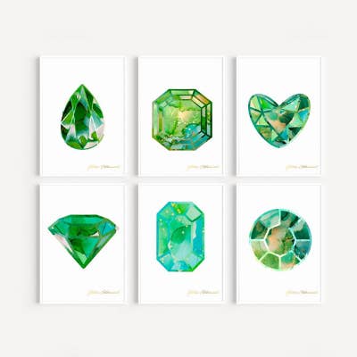 The Green Gems for wholesale by Glitter Enthusiast
