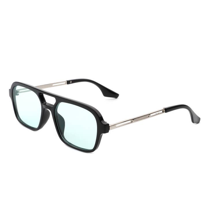 Cramilo Eyewear - Vente Lunettes de soleil – femme - Lunettes de soleil carrées style aviateur style aviateur rétro9
