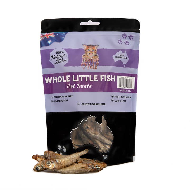 Loving Pets Australia - Wholesale Pet treats – Cat - Whole Little Fish