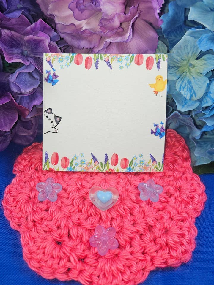 Note adesive fantasia primaverile 3" x 3" per la vendita all'ingrosso da parte di Autumnmist Boutique