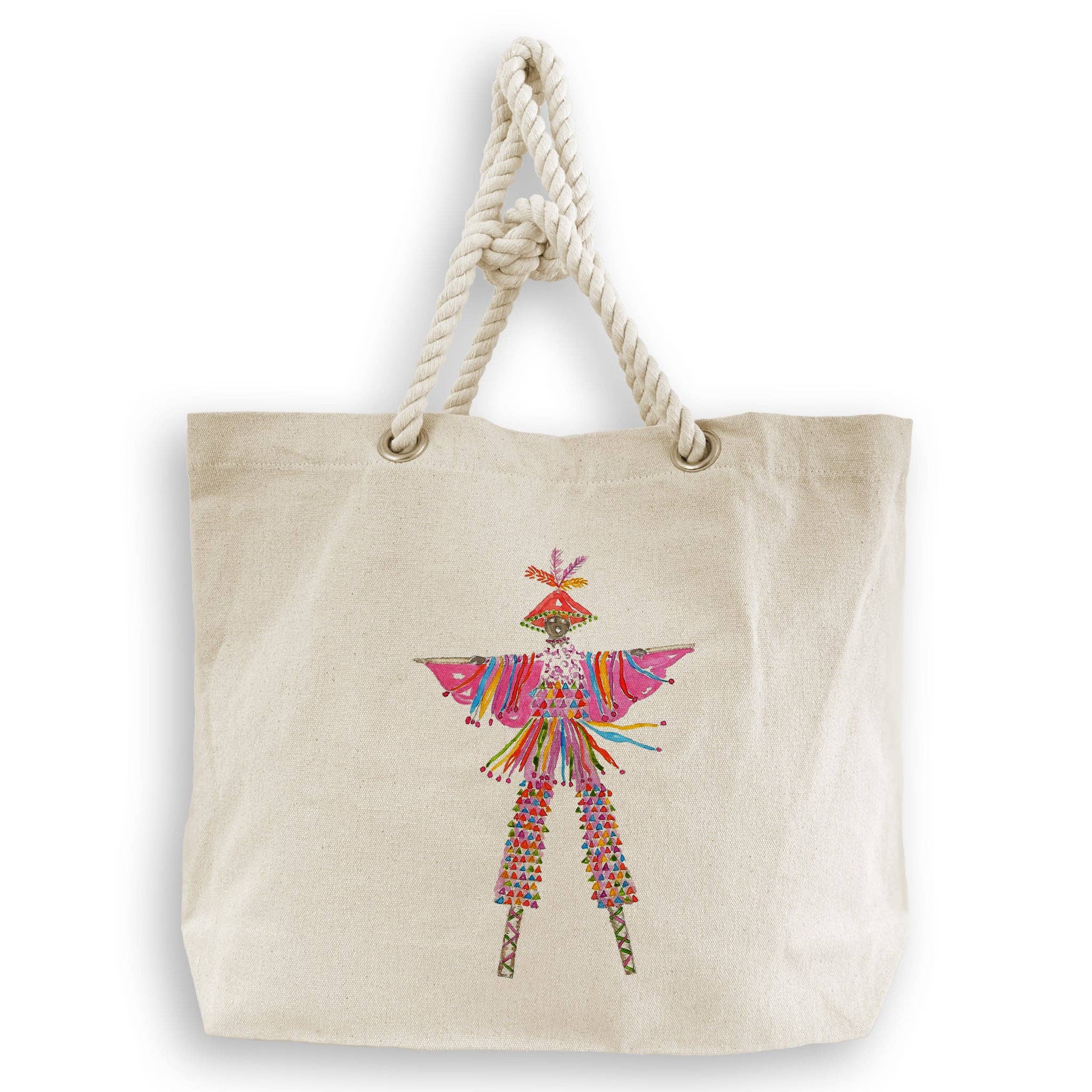 French Graffiti – Großhandel Geschirrtücher – Rosafarbener Moko Jumbie6