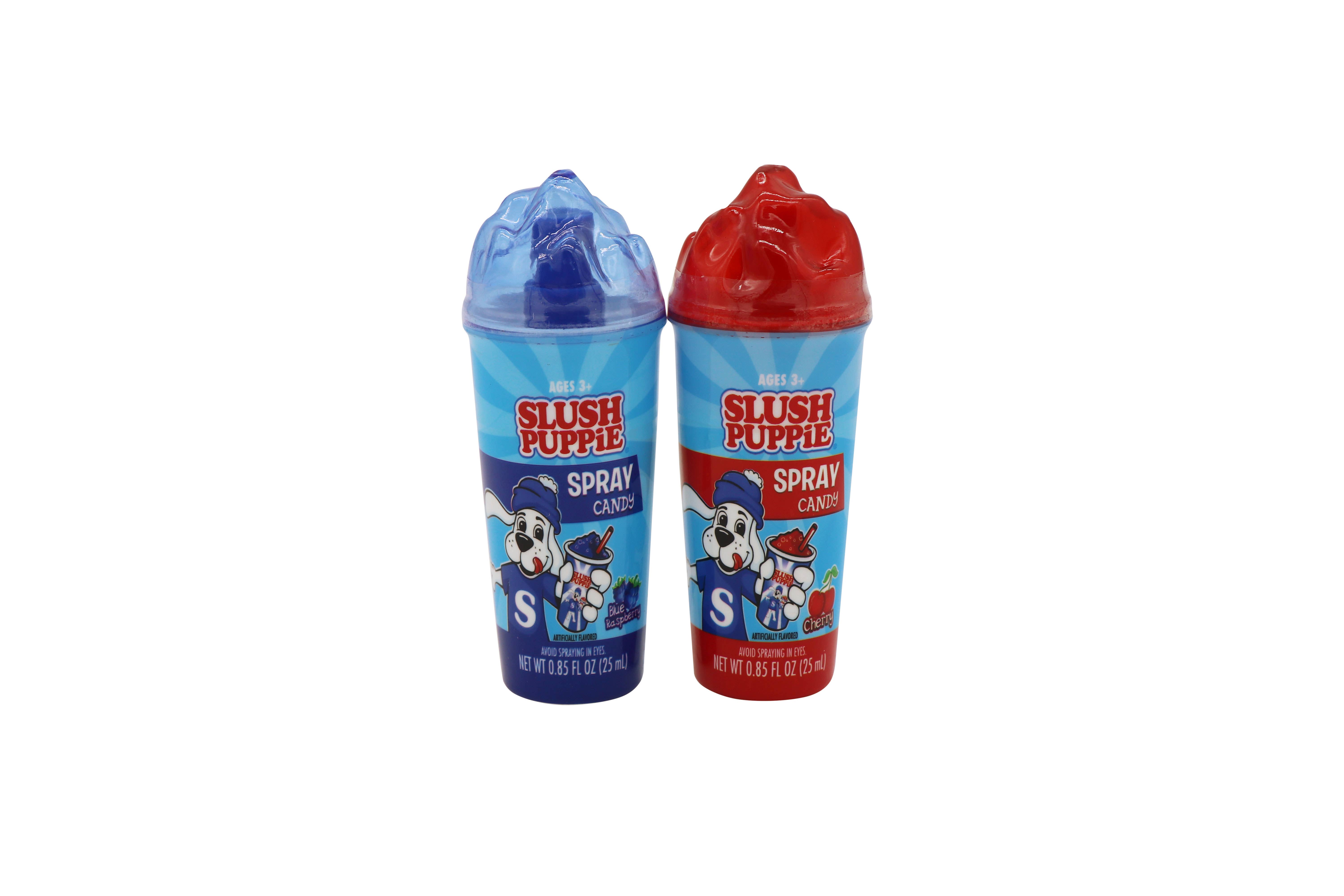 Grandpa Joe's Candy Shop - Wholesale Hard Candy - Slush Puppie Spray Candy, 0.85oz, 12ct Case1