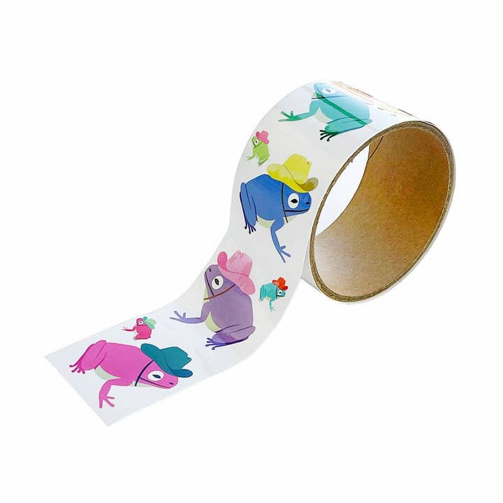 WS-Country Toads Stickers on the Roll for wholesale by Pipsticks