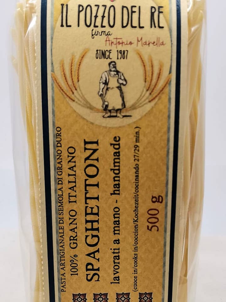 Spaghettoni 500 G för wholesale av IL POZZO DEL RE firma Antonio Marella