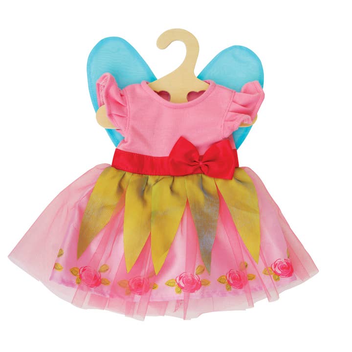 Heless – Großhandel Puppenbekleidung – Kinder – Kleid "Prinzessin Lillifee" mit pinker Schleife, 28-35 cm