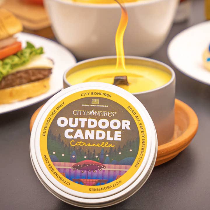 City Bonfires - Portable Fire Pits - Wholesale Outdoor Candle - The Outdoor Candle - Citronella