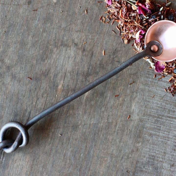Wicks Forge - Vente Cuillère doseuse - Cuillères à café en cuivre et en acier (1 c. à thé)