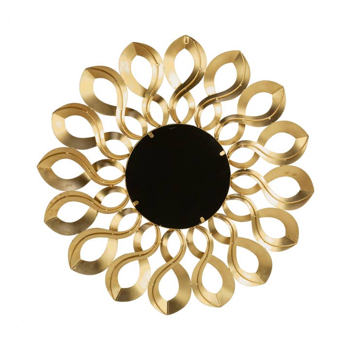 Tripar International – wholesale Väggspegel – Guld Wave Starburst Spegel