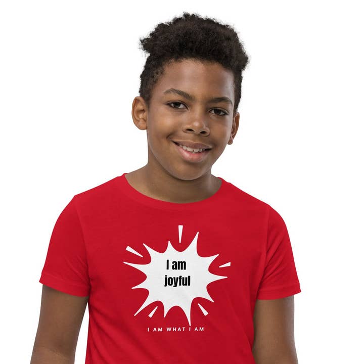 Camiseta Juvenil Alegre para venta al por mayor de I Am What I Am Shop