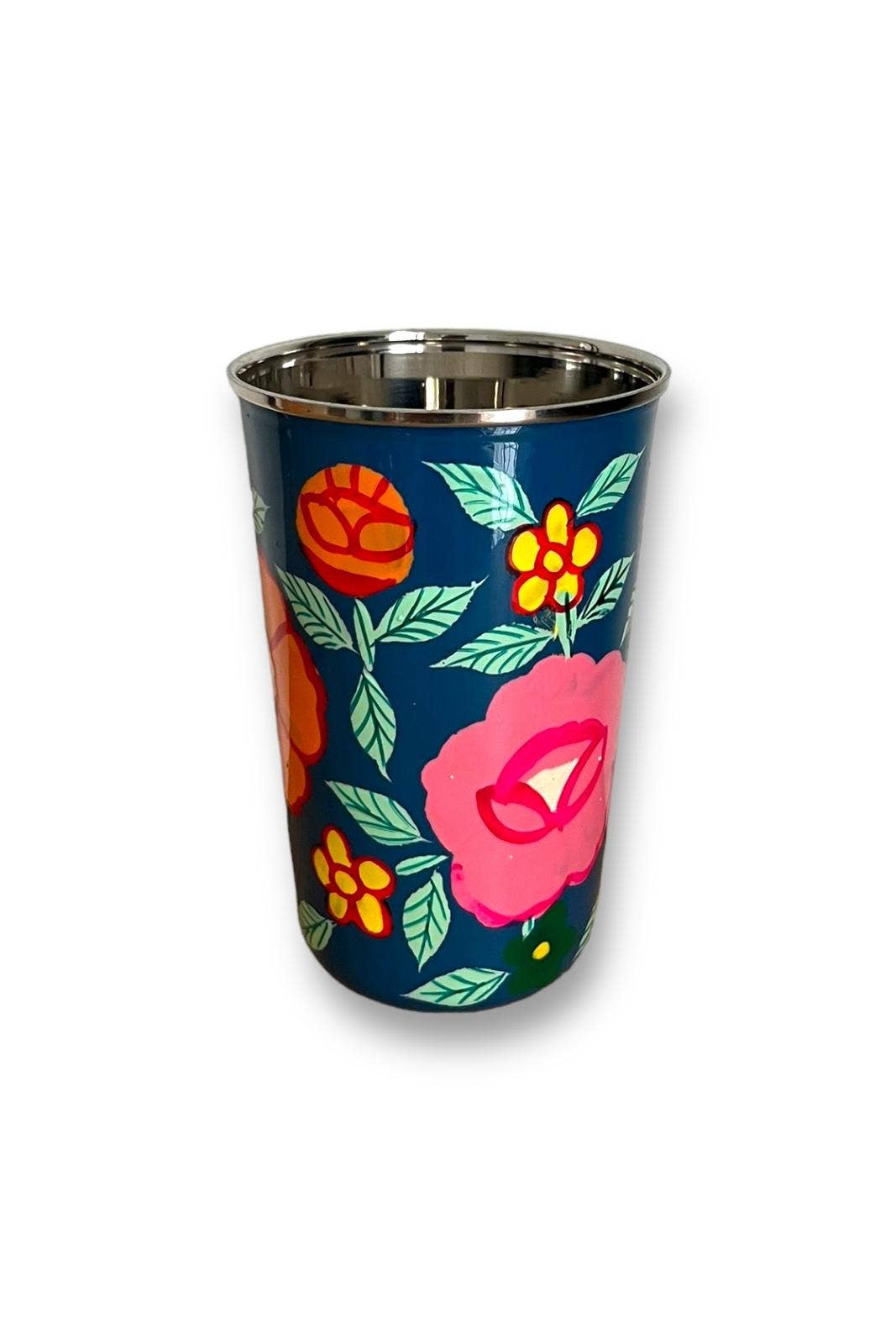 Curiosity Lab - Wholesale Drinking Glass/Cup - Hand-painted food-grade stainless steel tumbler Srinagar Grand10