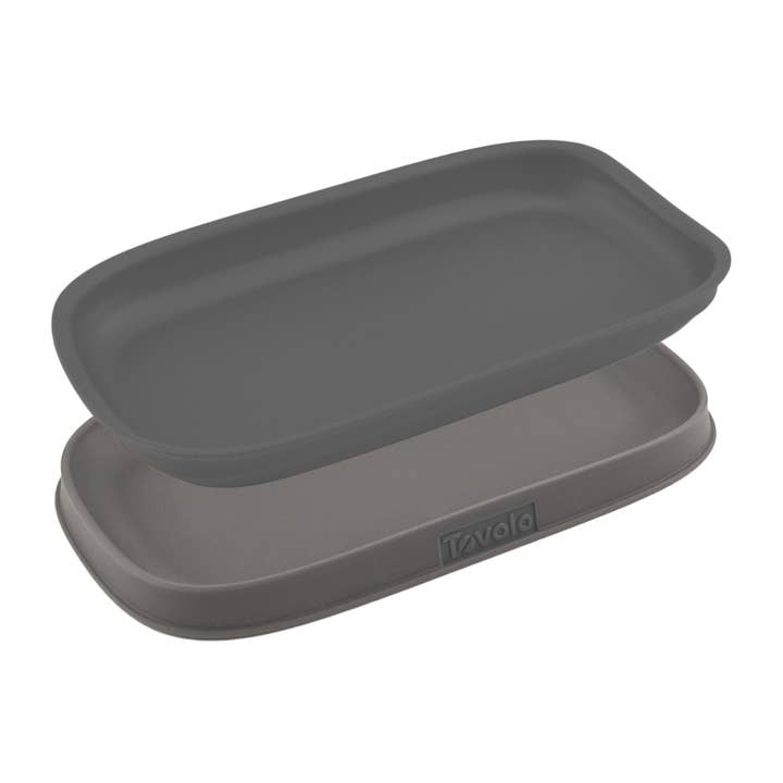Ventures Int'l Products Inc. - Wholesale Spoon Rest - TOVOLO® Double Spoon Rest - Charcoal