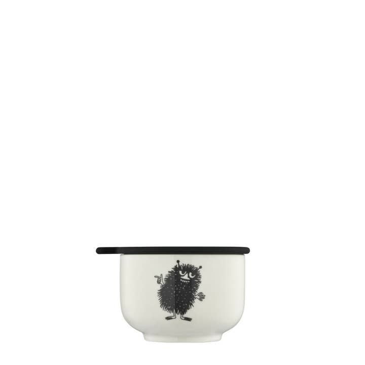 Tazza in cotone Moomintrolls Valley bianca per la vendita all'ingrosso da parte di Dsignhouse