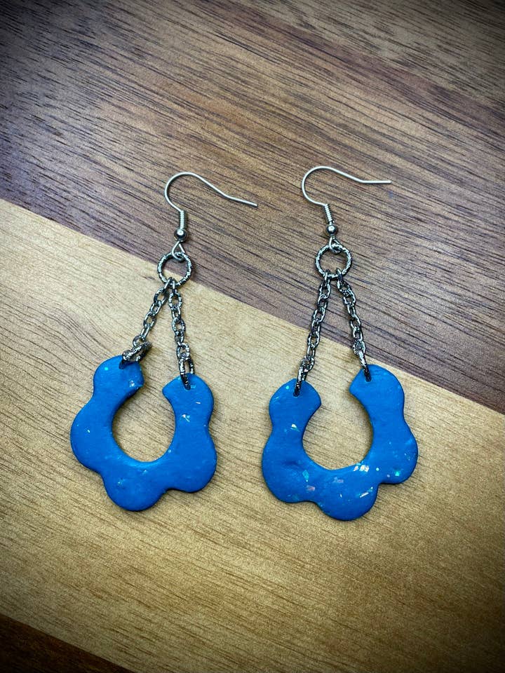 Turquoise Pearl Earrings for wholesale by Mills5 Designs