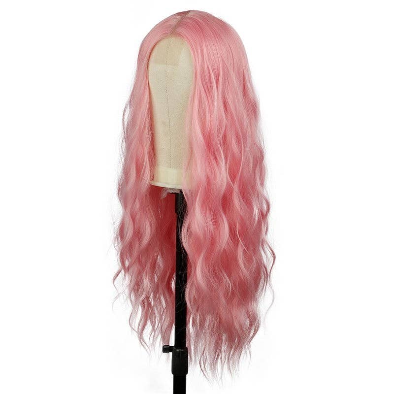 FurDecoration – Großhandel Extensions – Lange lockige Haarperücke Kappe1