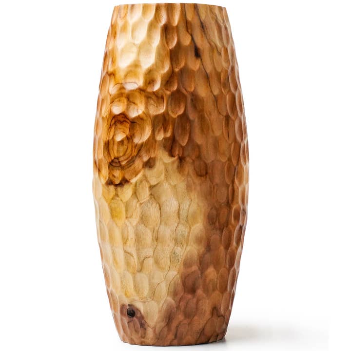 OMA - Eclectic Home - Wholesale Vase - Solid Teak Wood Vase Teak Root Home Decor Flower Vase4