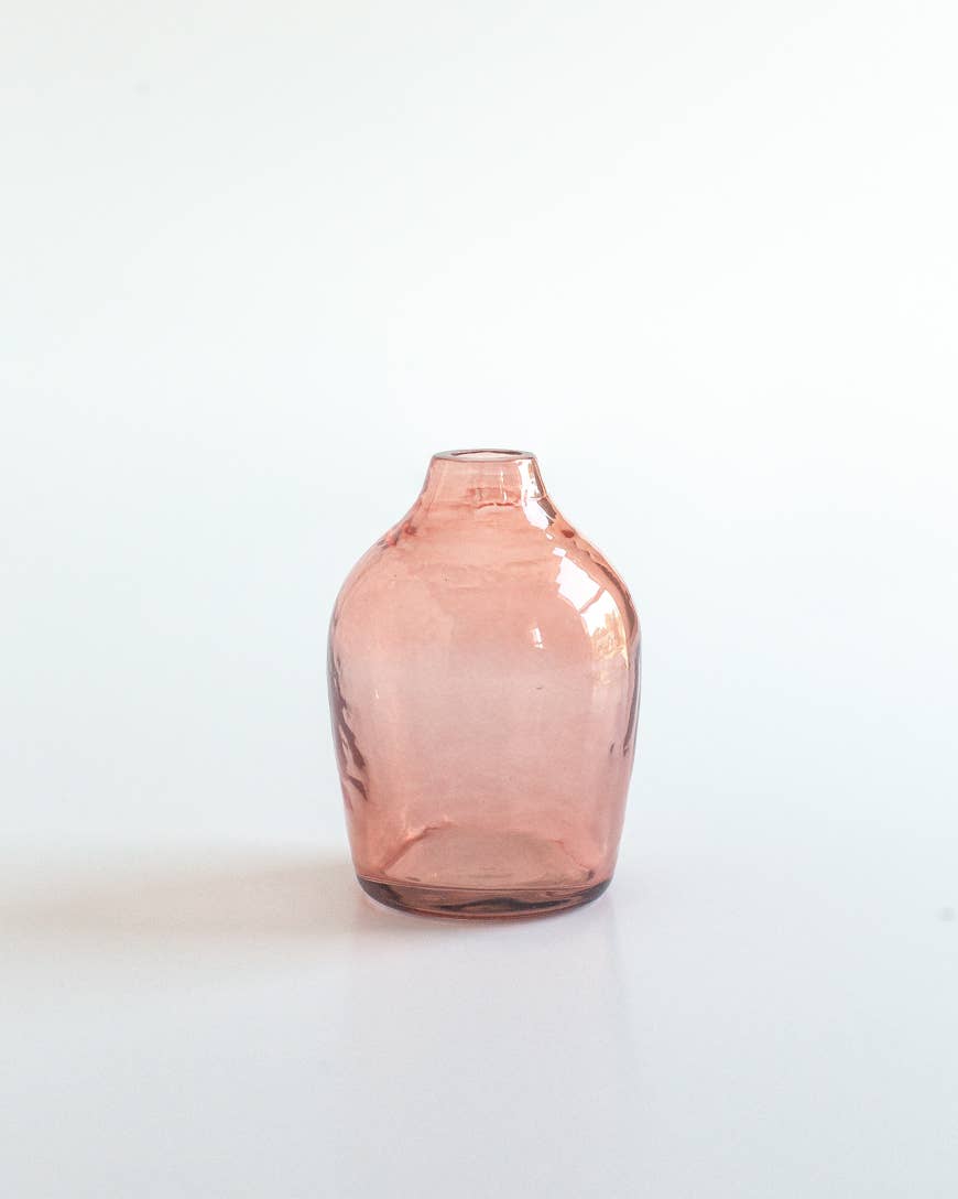 Creative Women – Engroshandel Vase – Haley Mundblæst Hamret Glas Blomster Vase9