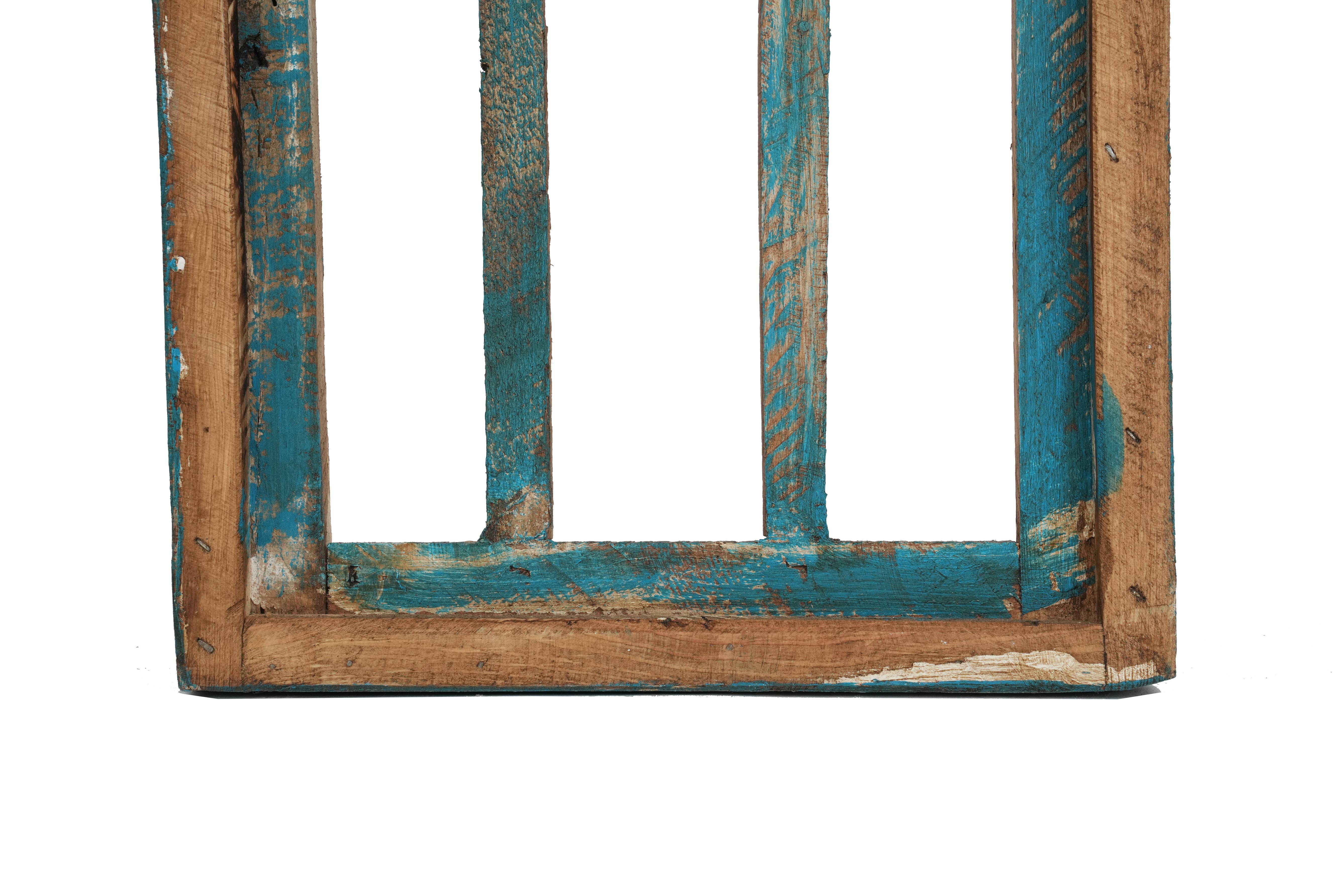 My Amigos Imports - Wholesale Wall Accent - Cathedral Wall Wood Windows-Set 3-WH-Wall Decor-Turquoise6