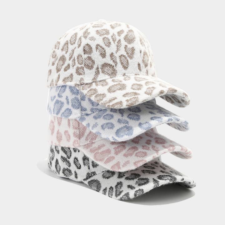 ACCITY - Wholesale Baseball Cap - Women's - Autumn Winter Leopard Print Baseball Cap_CWAH047185