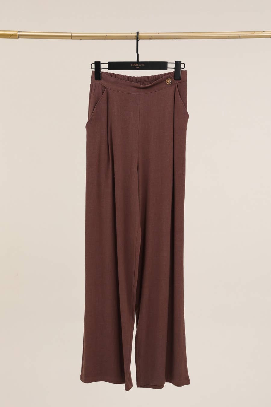 LOVIE & CO - Wholesale Pants - Women's - Linen trousers - XK72261-THEODORE7