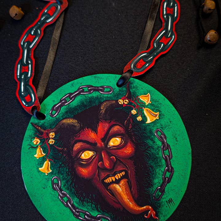 Meagan Meli Illustration - Wholesale Bunting/Garland - Krampus Paper Garland2