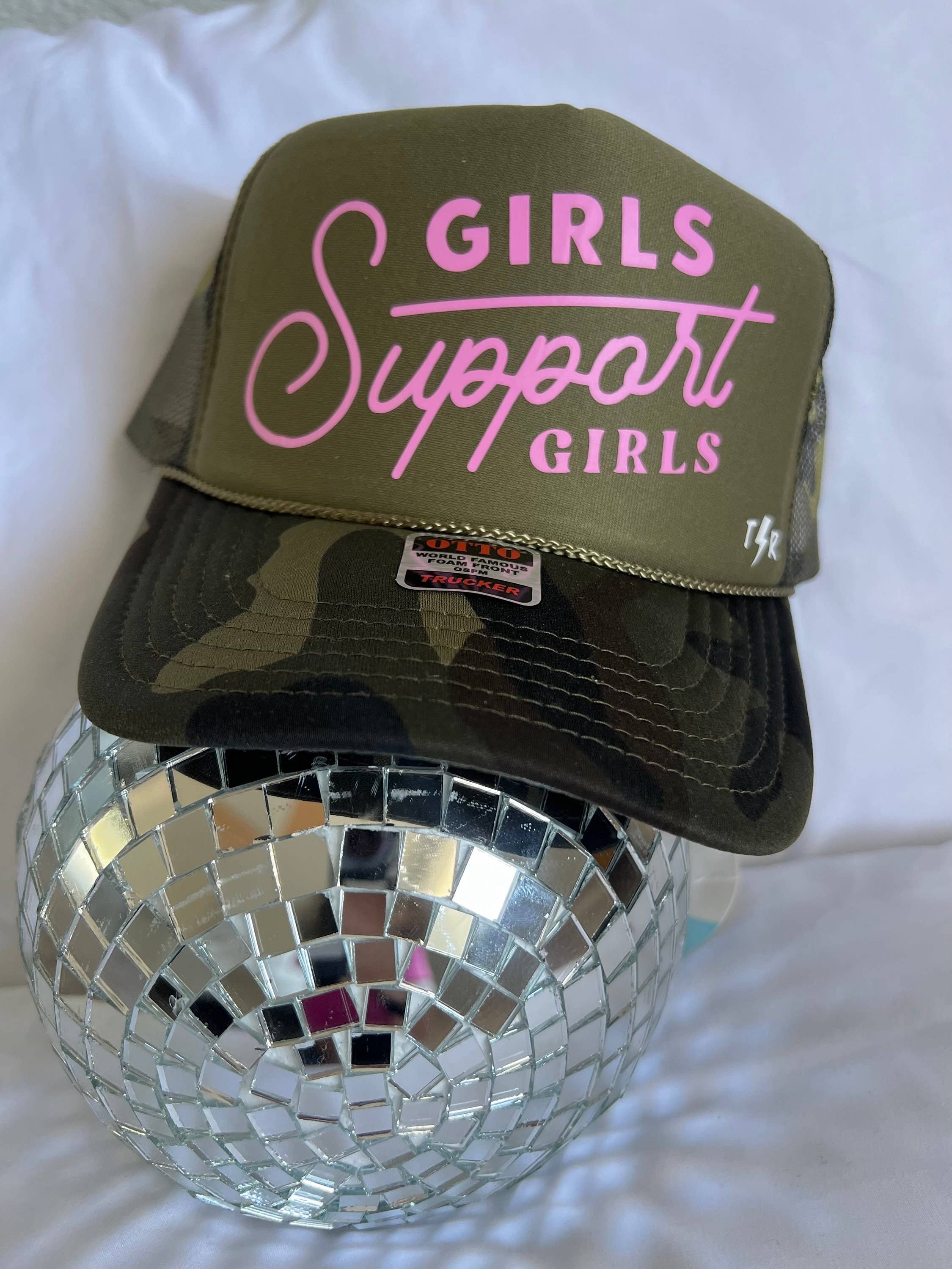 Tipsy Rodeo - Vente Casquette de camionneur – femme - Chapeau de camionneur tendance pour femmes et mamans Girls Support Girls6