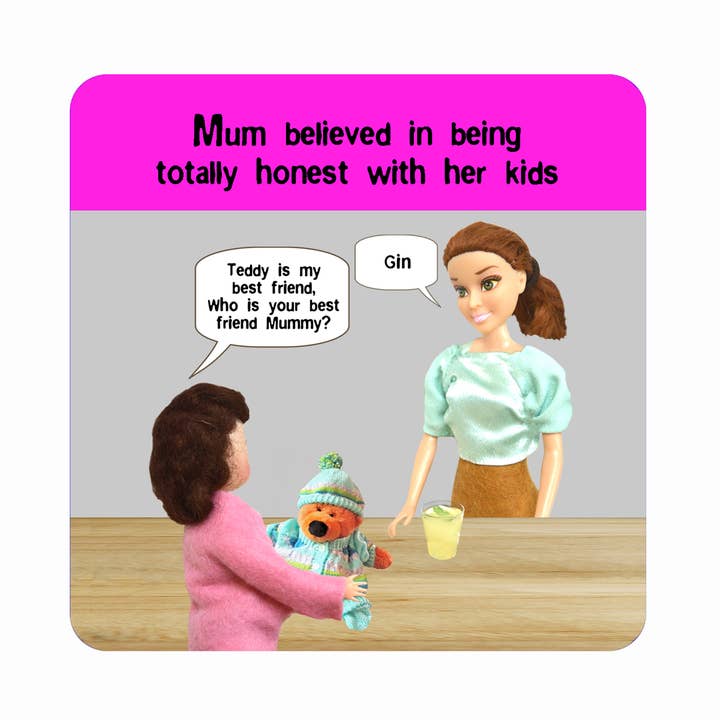 Go La La – wholesale Coasters – Coaster - Trollied Dollies Mum Truth0