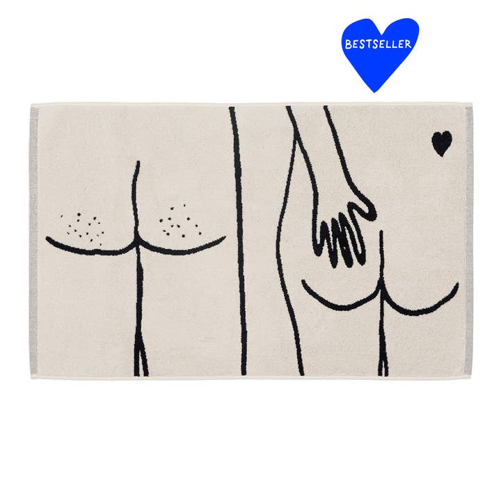 helen b - Wholesale Bath Mat - bath mat naked couple back