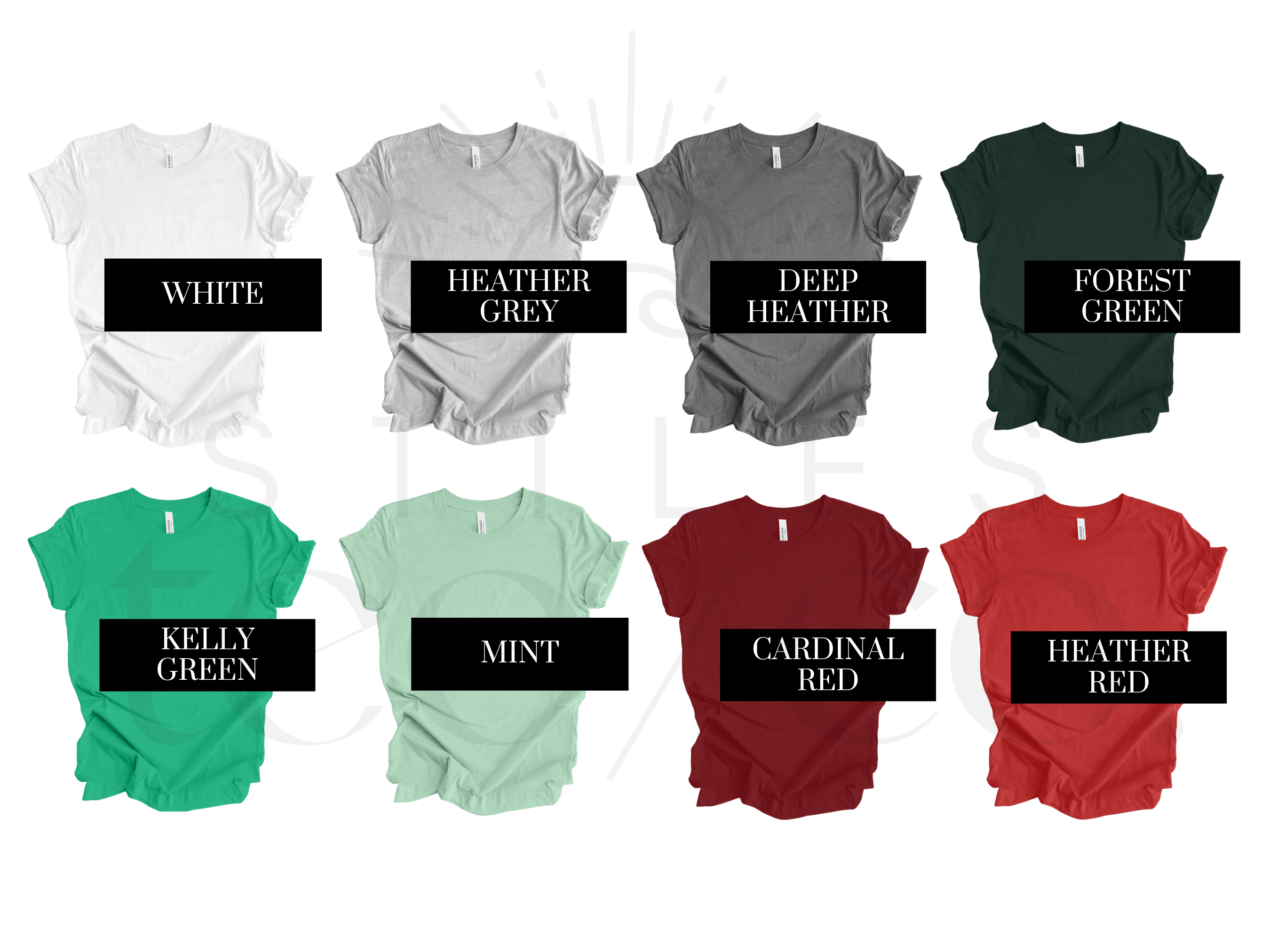 Stiles Tee Co. - Wholesale T-Shirt (Graphic) - Unisex - Meowy Christmas Shirt - Cute Cat Lovers Holiday Tee2