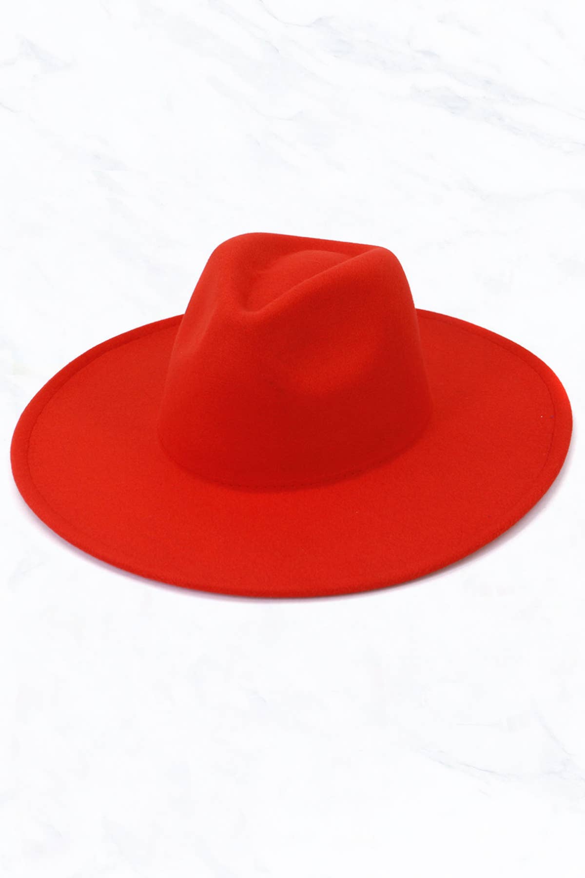 Suzie Q USA – wholesale Fedora - Dam – Stor brätte persika hjärta topp Jazz hatt4