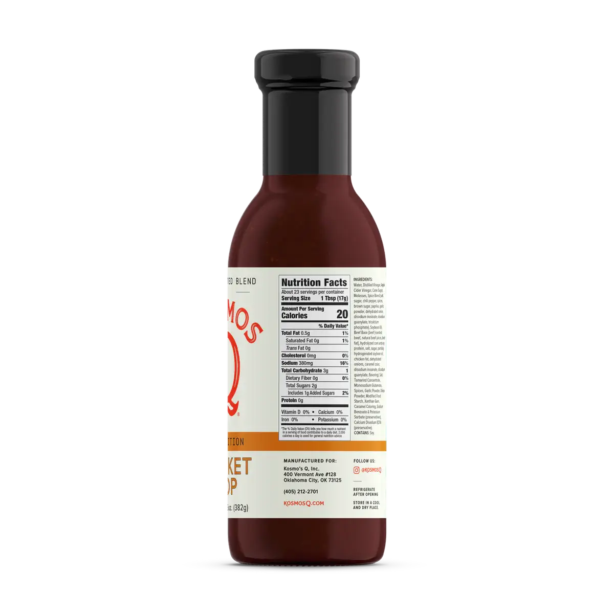 Kosmos Q - Wholesale BBQ Sauce - Brisket MOP (Plastic Bottles) - (Case of 6)2