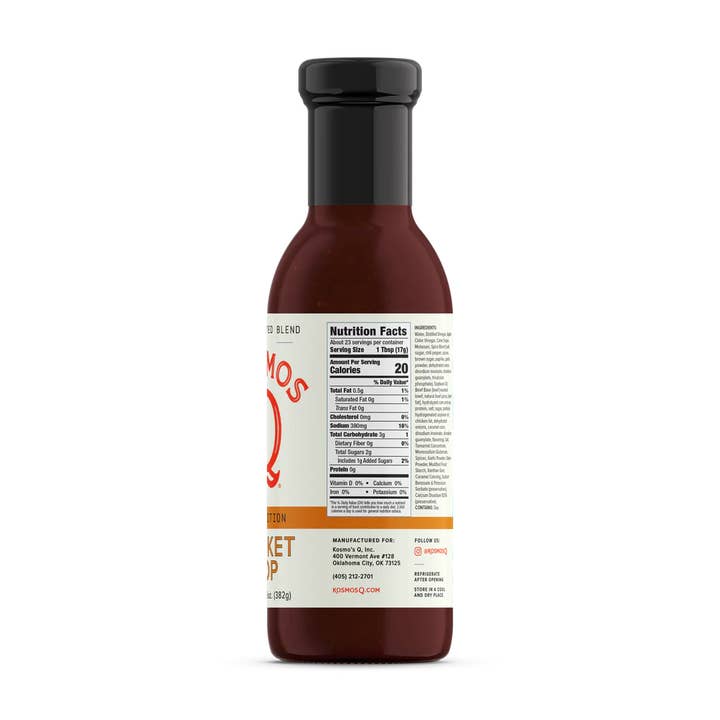 Kosmos Q - Wholesale BBQ Sauce - Brisket MOP (Plastic Bottles) - (Case of 6)2