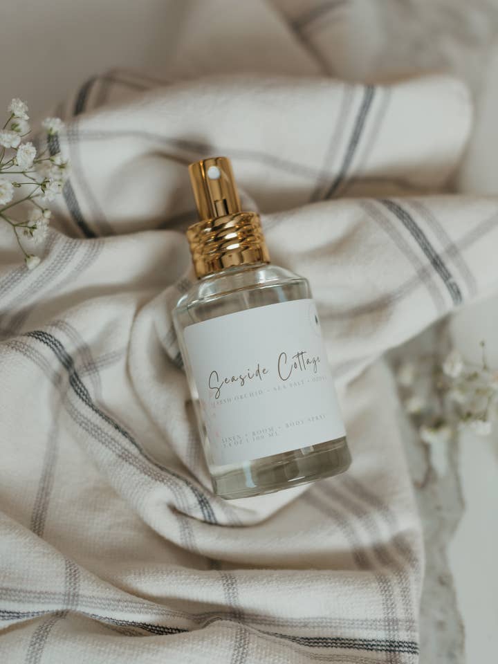Seaside Cottage Home + Body Mist for wholesale by 1821 Candle Co.