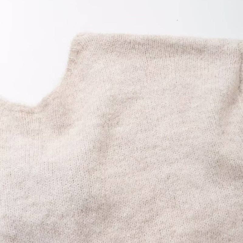 Masyal - Wholesale Knit Sweater - Women's - Bow Accent Knit Pullover Sweater4