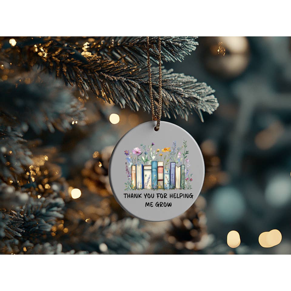 Fernville Creations - Wholesale Ornament - Teacher Ornament, Thank You Care Giver Gift, Christmas Tree