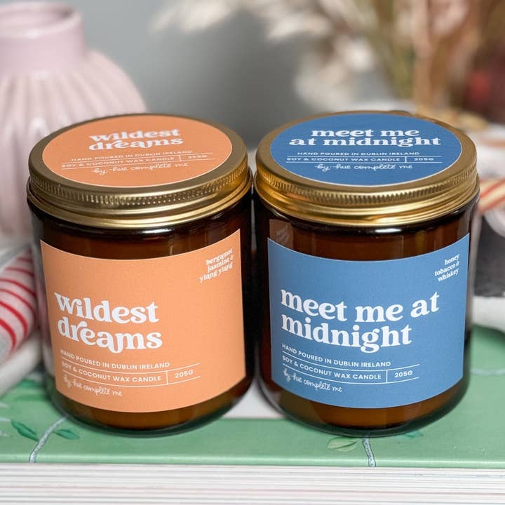 Hue Complete Me - Vendita all'ingrosso Candela in vasetto - Candela in Barattolo Ambra Wildest Dreams7