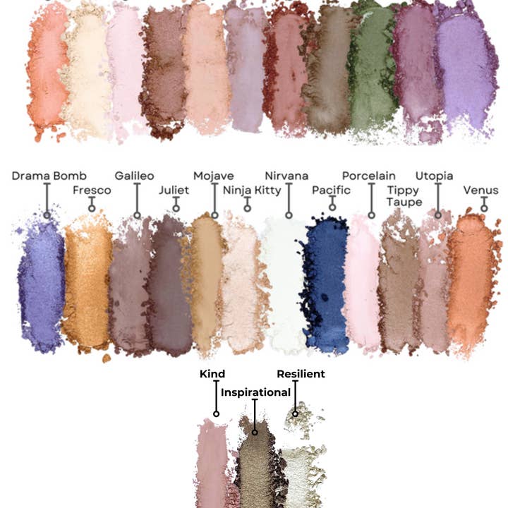 Honeybee Gardens Natural Cosmetics & Body Care – wholesale Eyeshadow – Pressed Eye Shadow Singles15