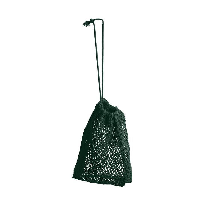 Net Bag Medium - Dark green for wholesale by The Organic Company