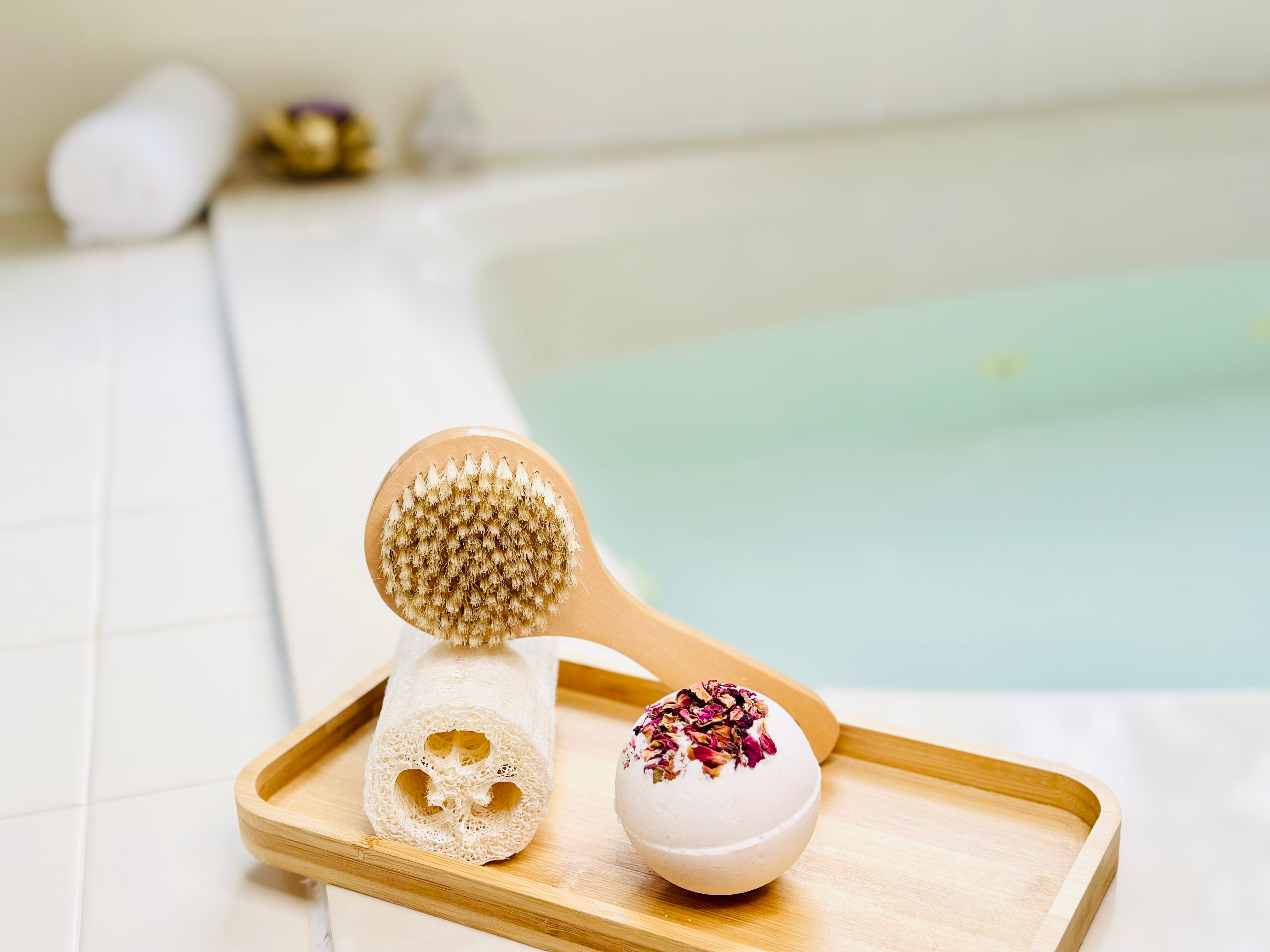 Salt & Sage Apothecary - Vendita all'ingrosso Bombe/polveri da bagno - Bomba da bagno al cocco1