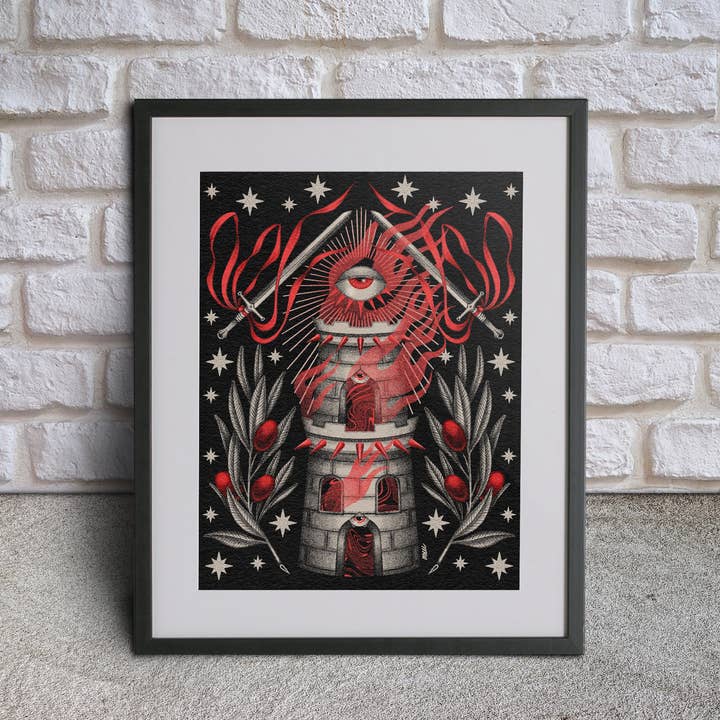 Amanda Marie Bell - Wholesale Art Print - The Tower Print1
