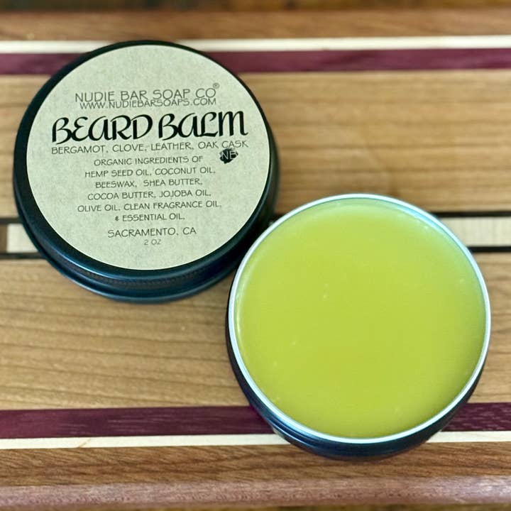 BEARD BALM for wholesale by Nudie Bar Soap Co®