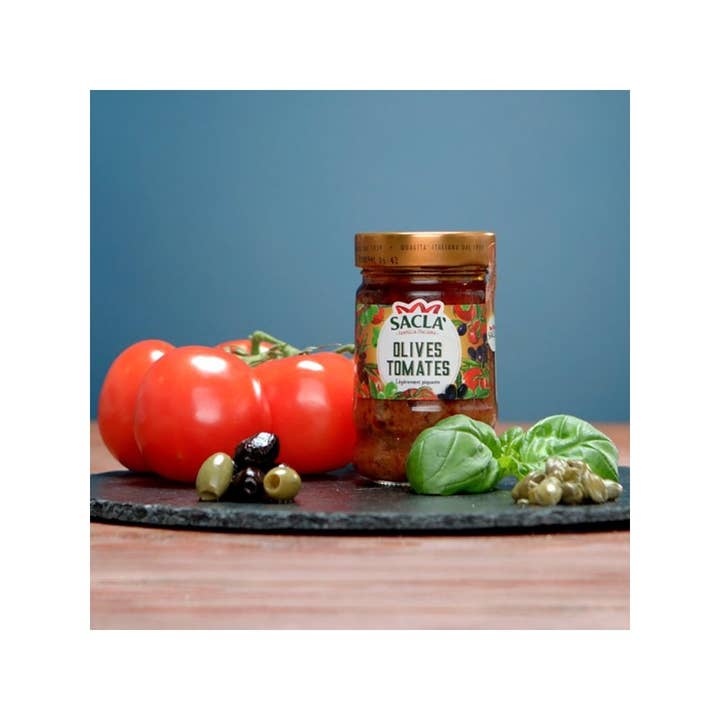 Sacla - Wholesale Dip - Olive & tomato sauce 190 g1