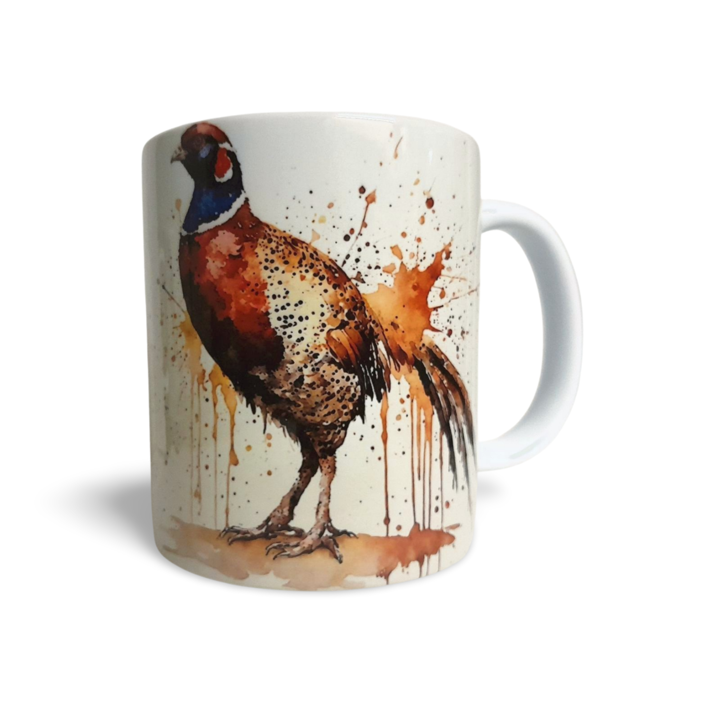 Rockways Designs – wholesale Coffee mug – Pheasant Coffee Mug, Water Colour Style (Design 2)0