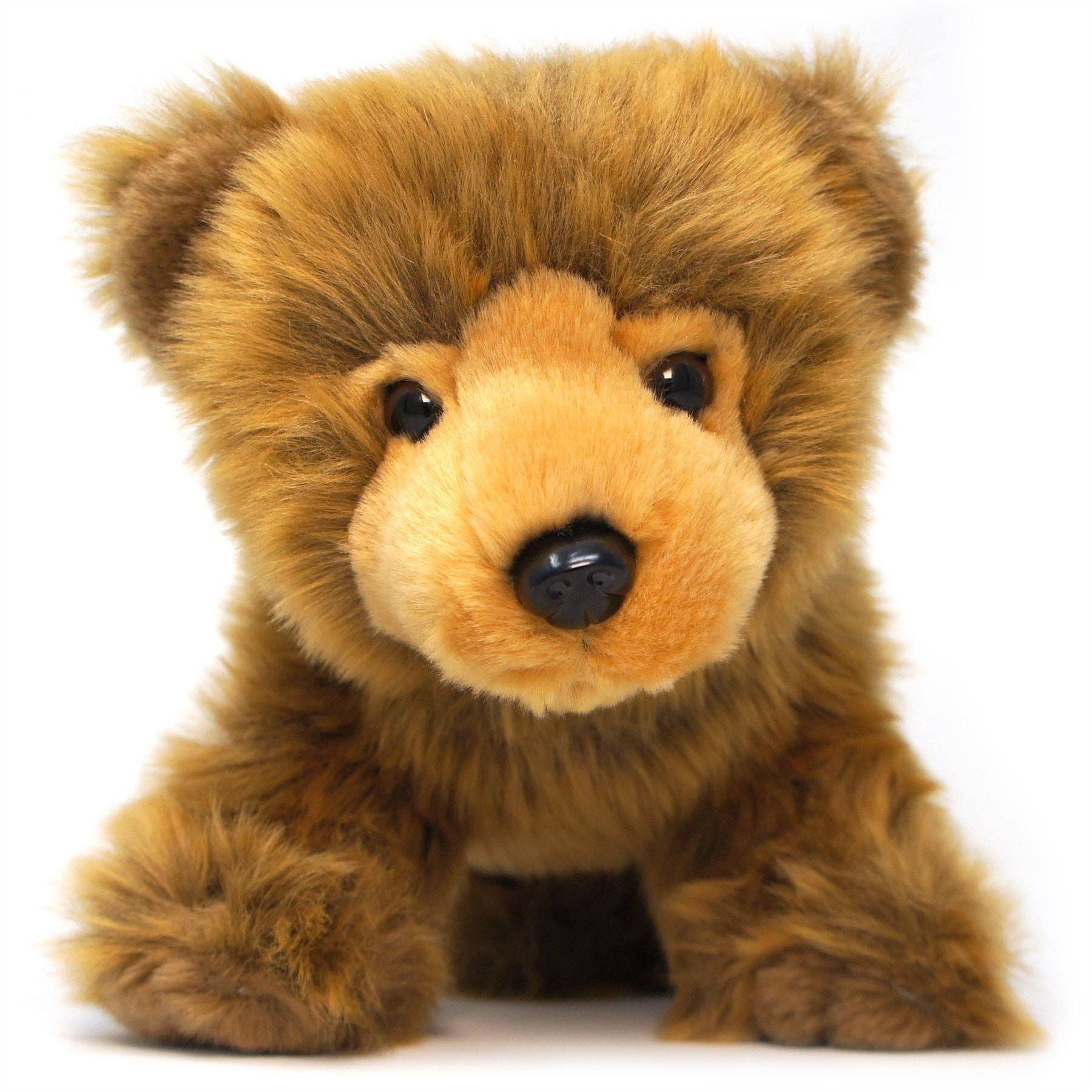 VIAHART Toy Co. - Wholesale Stuffed/Plush Toy - Kids & Baby - Borya The Baby Grizzly Bear | 10 Inch Stuffed Animal Plush2