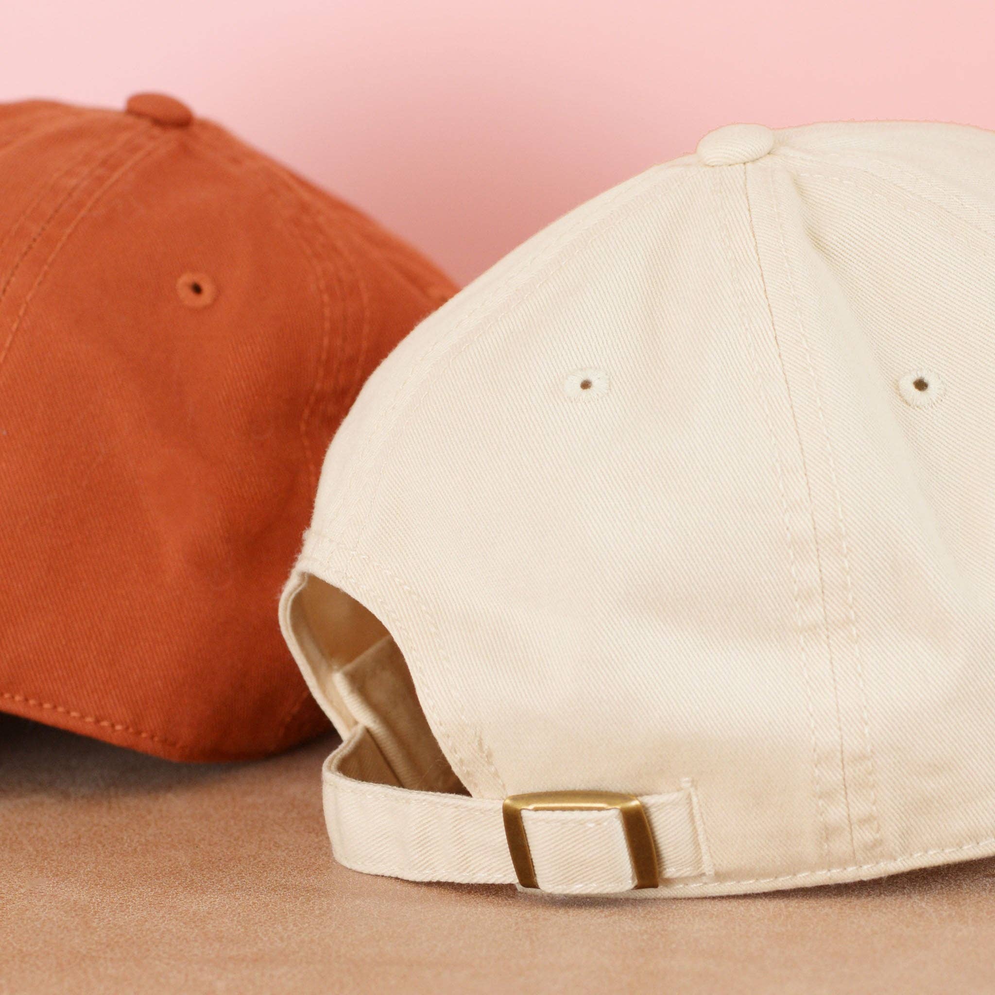 Alphabet Bags - Wholesale Baseball Cap - Unisex - Ice Cream Appreciation Society - Cotton Baseball Cap - Pecan7