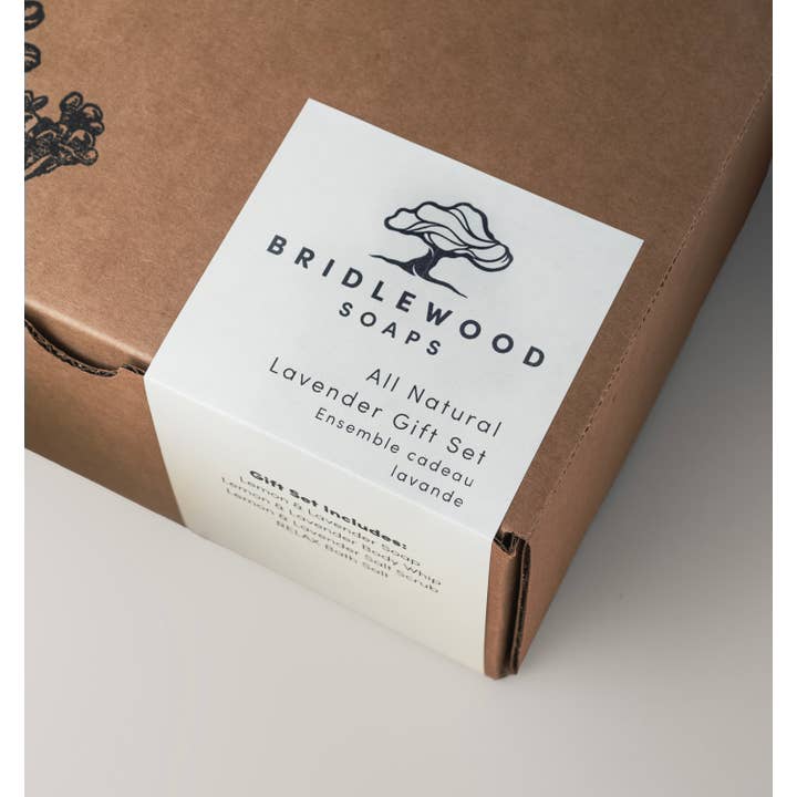 Bridlewood Soaps - Wholesale Bath & Body Set - Lemon & Lavender Favourites Gift Set1