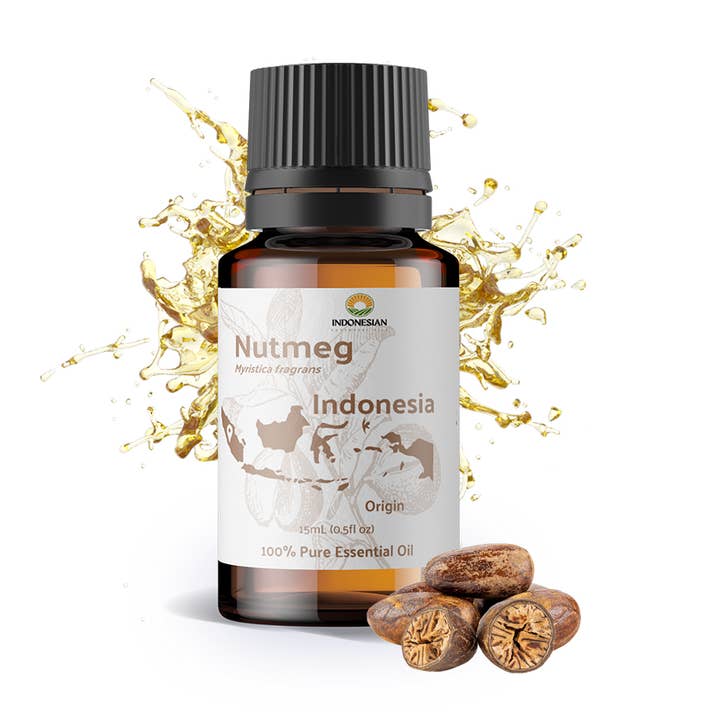 Óleos Essenciais de Noz-moscada - 100% Puro - Farm-Direct Sourcing por atacado de Nature Packaged