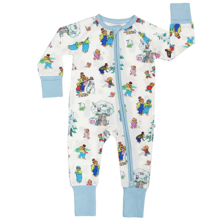 Pigiama per Bambini Convertibile in Bambù Berenstain Bears® Giorno di Neve per la vendita all'ingrosso da parte di Emerson and Friends